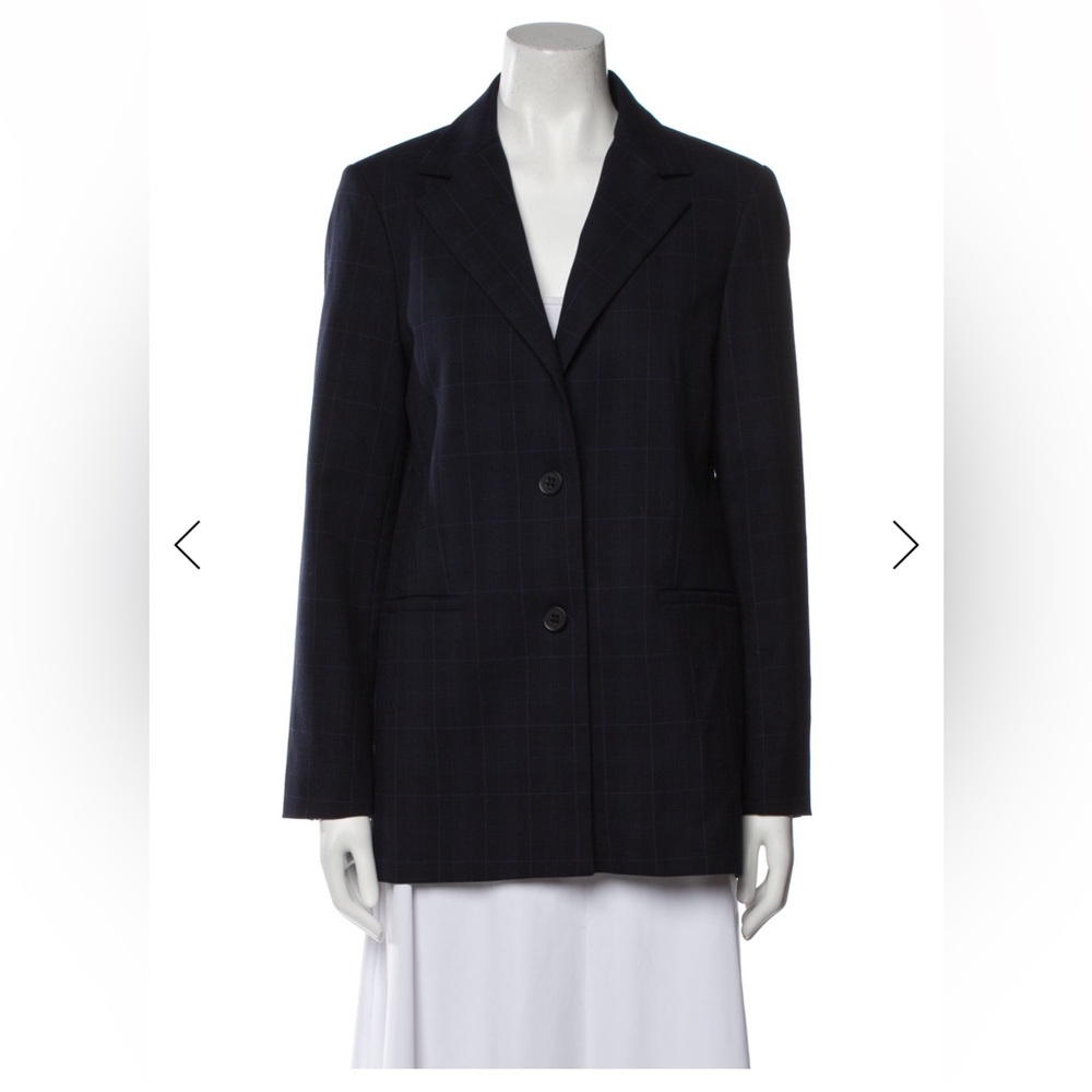 MAJE Dark Plaid Blazer